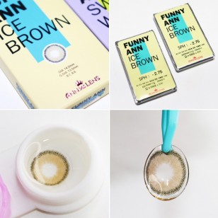 Funny Ann Ice Brown(月拋)